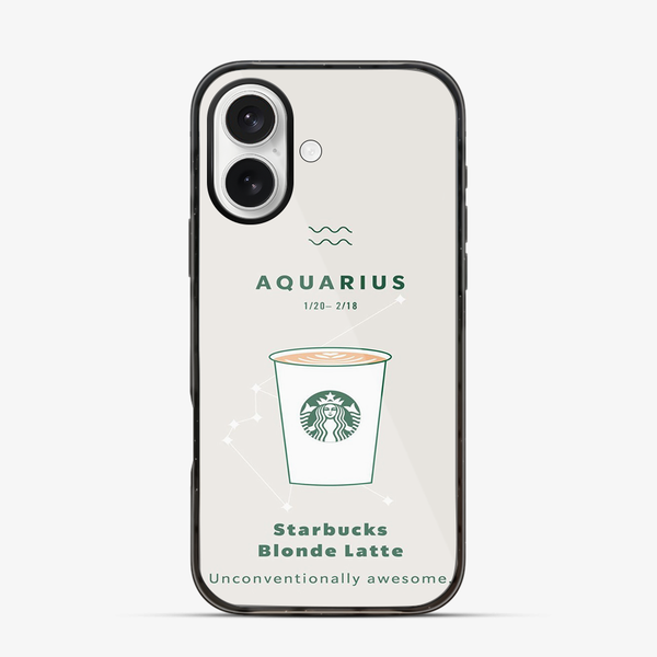 Aqaurius | Starbucks iPhone 16 Case