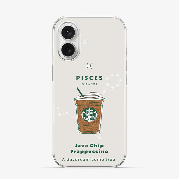 Pisces | Starbucks iPhone 16 Case
