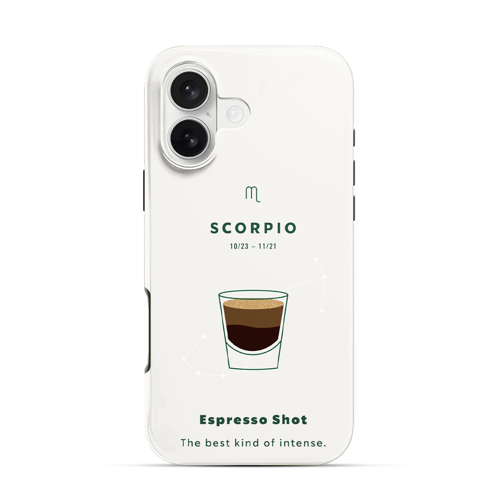 Scorpio | Starbucks iPhone 16 Case