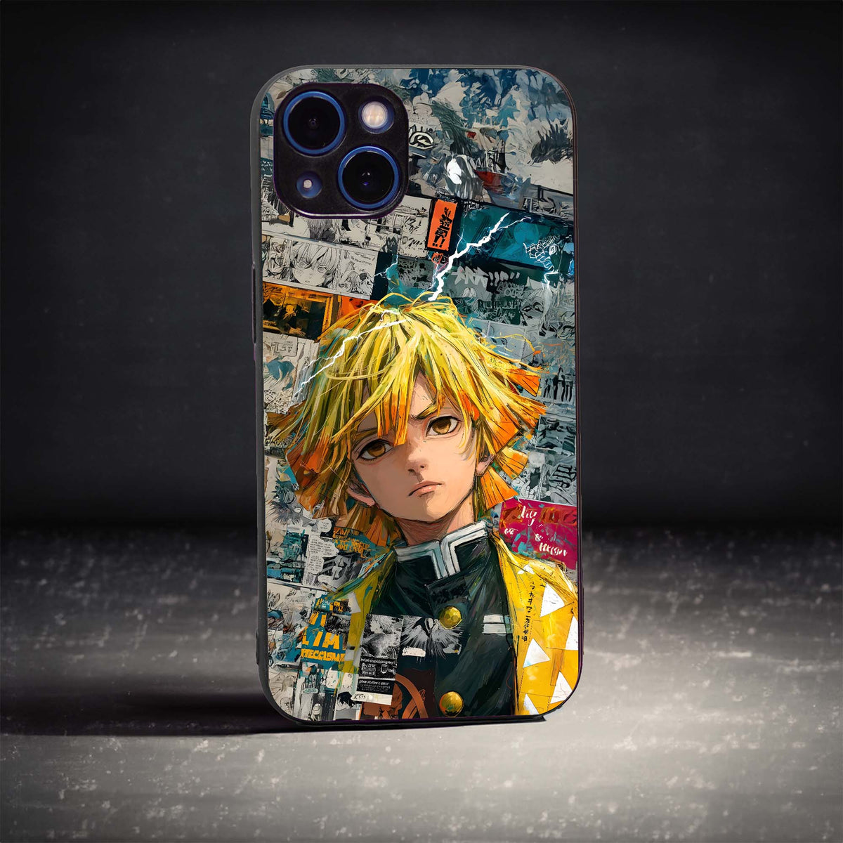 Aesthetic Zenitsu Glass Case