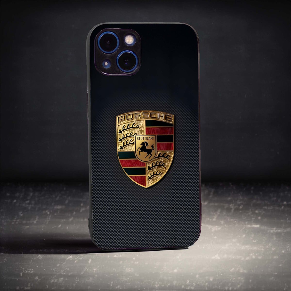 Carbon Fibre Porshe Glass Case