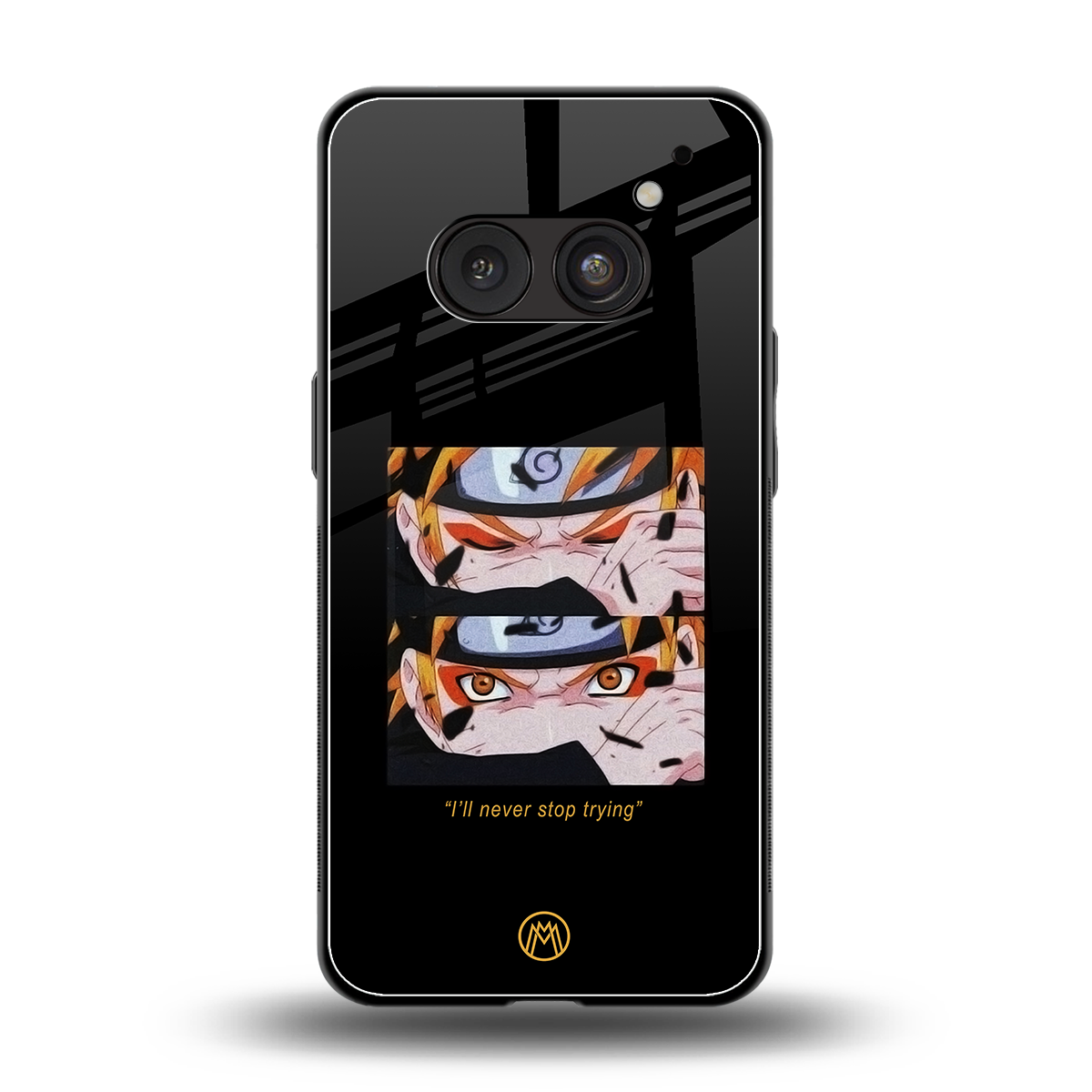 Naruto Motivation Anime Phone Case for Nothing Phone 2A| Glass Case