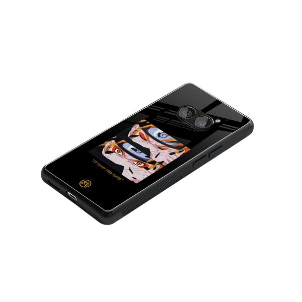 Naruto Motivation Anime Phone Case for Nothing Phone 2A| Glass Case