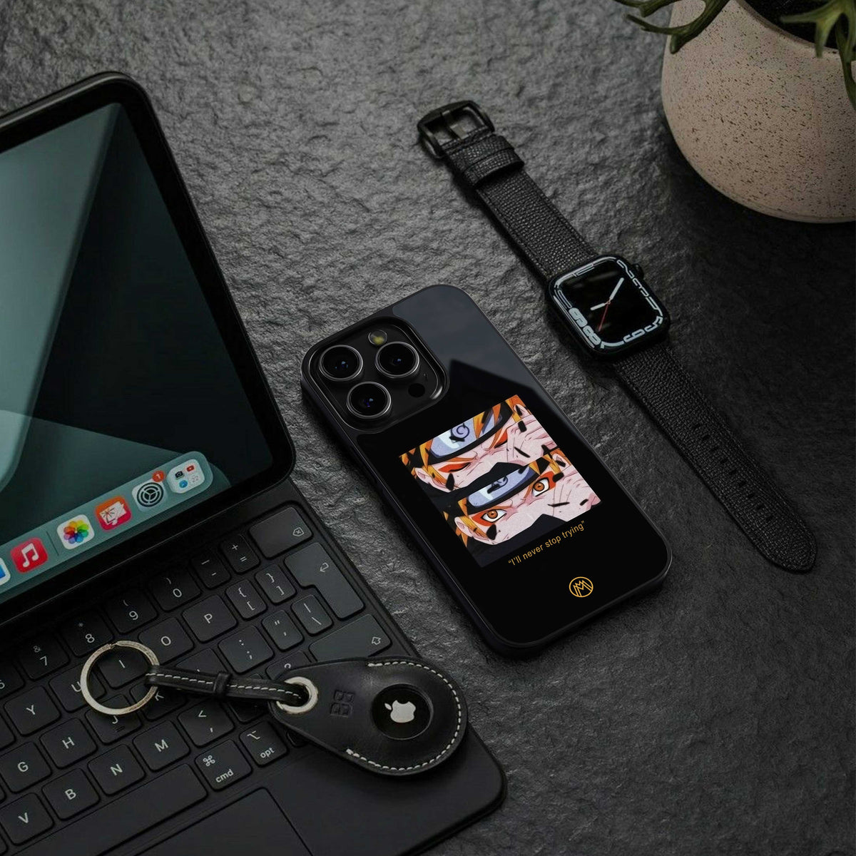 Naruto Motivation Anime Phone Case for Nothing Phone 2A| Glass Case