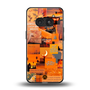 Orange Aesthetic Phone Case for Nothing Phone 2A| Glass Case