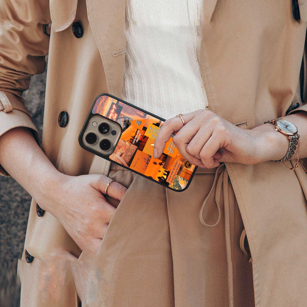 Orange Aesthetic Phone Case for Nothing Phone 2A| Glass Case