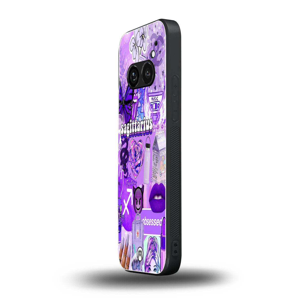 Sagittarius Aesthetic Collage Phone Case for Nothing Phone 2A| Glass Case