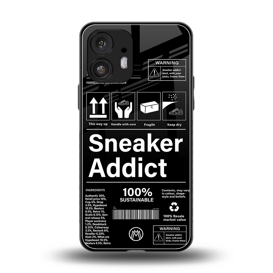 Sneaker Addict Phone Case for Nothing Phone 2 | Glass Case