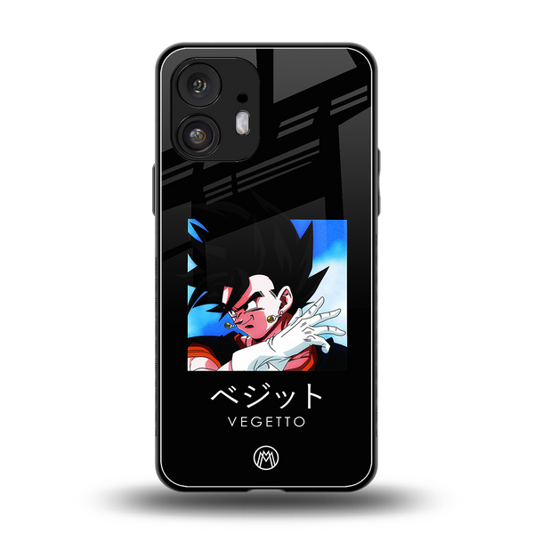Vegetto Dragon Ball Z Anime Phone Case for Nothing Phone 2 | Glass Case