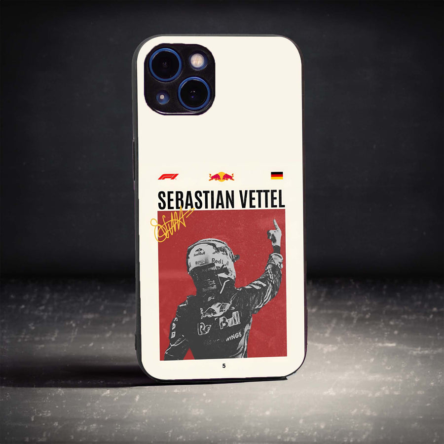 Vettel Glass Case