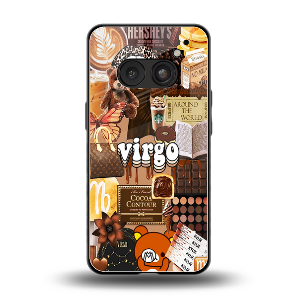 Virgo Aesthetic Collage Phone Case for Nothing Phone 2A| Glass Case