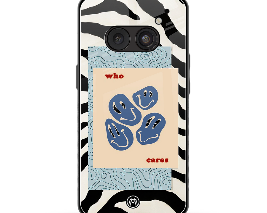 Who Cares Phone Case for Nothing Phone 2A| Glass Case