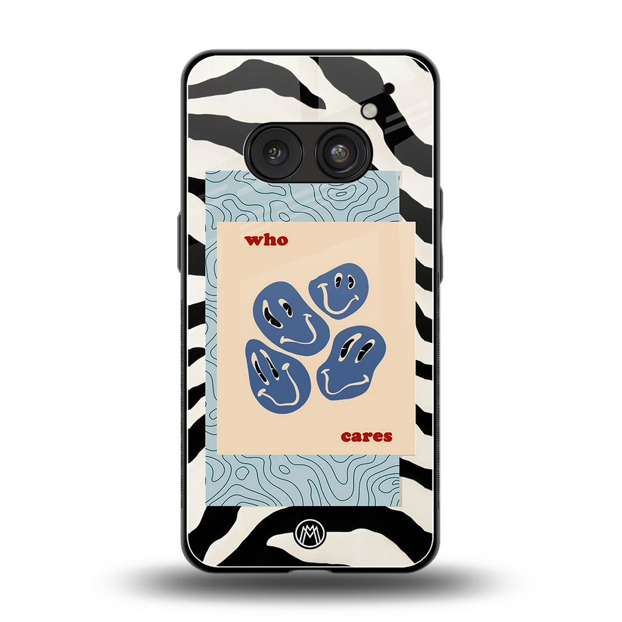 Who Cares Phone Case for Nothing Phone 2A| Glass Case