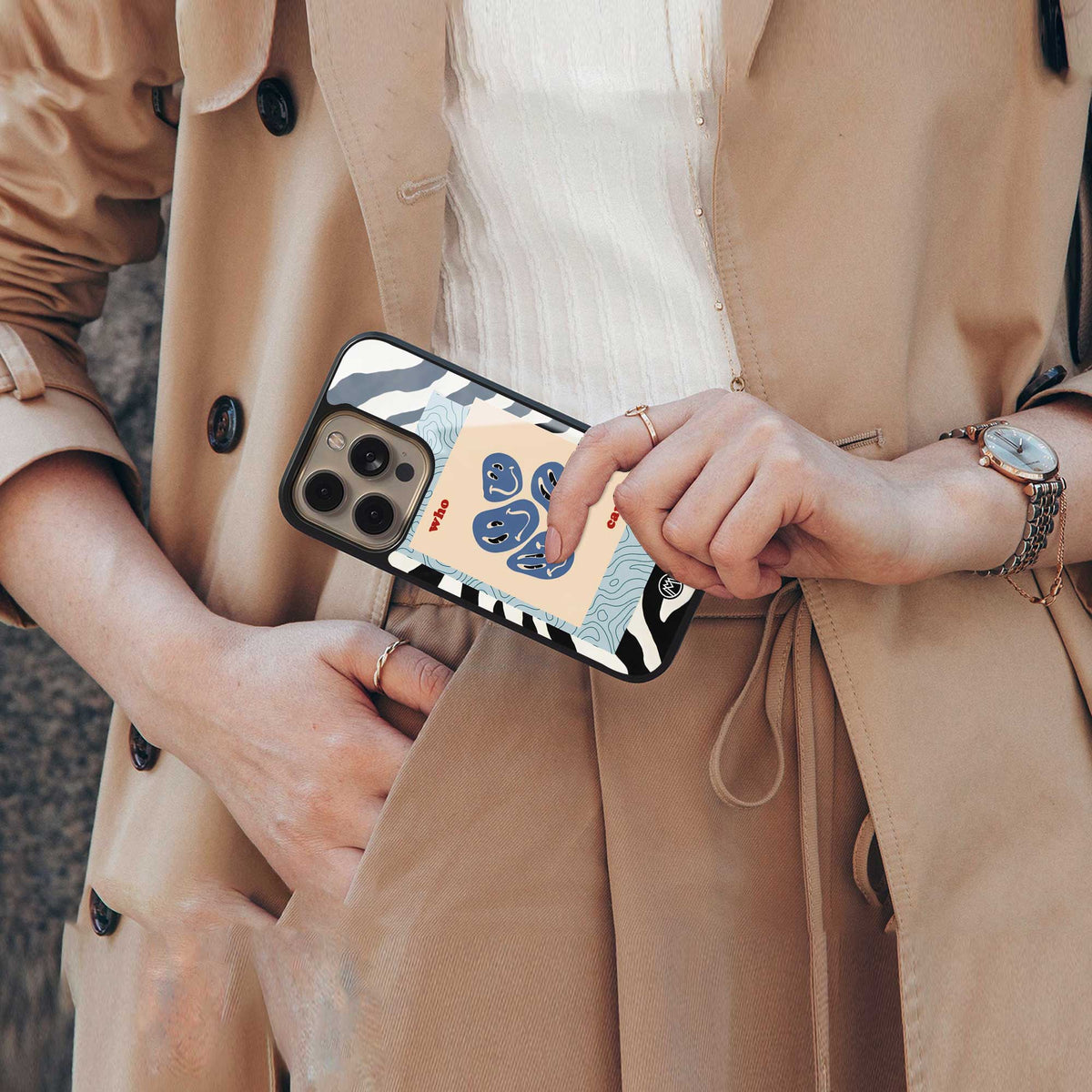 Who Cares Phone Case for Nothing Phone 2A| Glass Case