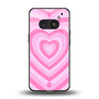 Y2K Pink Hearts Aesthetic Phone Case for Nothing Phone 2A| Glass Case