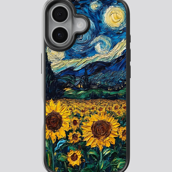Girls Aesthetic Mobile Cover (The Flower Night) | iPhone 17 Case