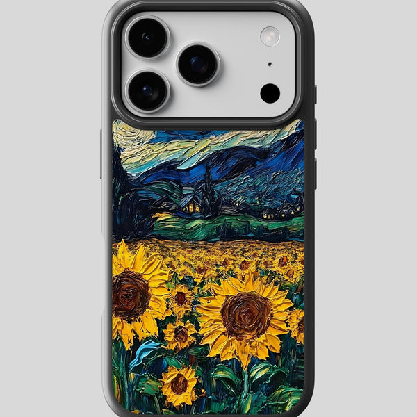 Girls Aesthetic Mobile Cover (The Flower Night) | iPhone 17 Pro Case