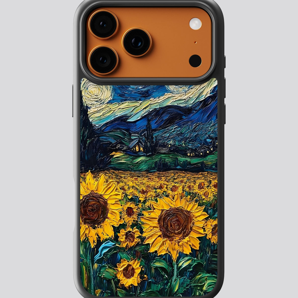 Girls Aesthetic Mobile Cover (The Flower Night) | iPhone 17 Pro Max Case